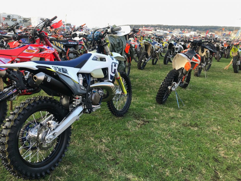 Craig Keyworth Husqvarna Weston Beach Race 2019