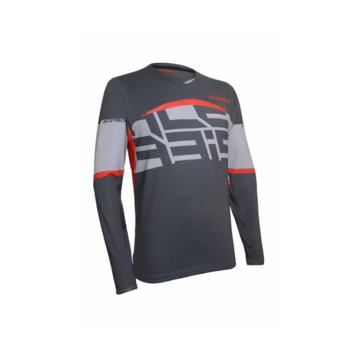 BLACKFIRE X-FLEX JERSEY BLK:GREY M 0023296.319.064