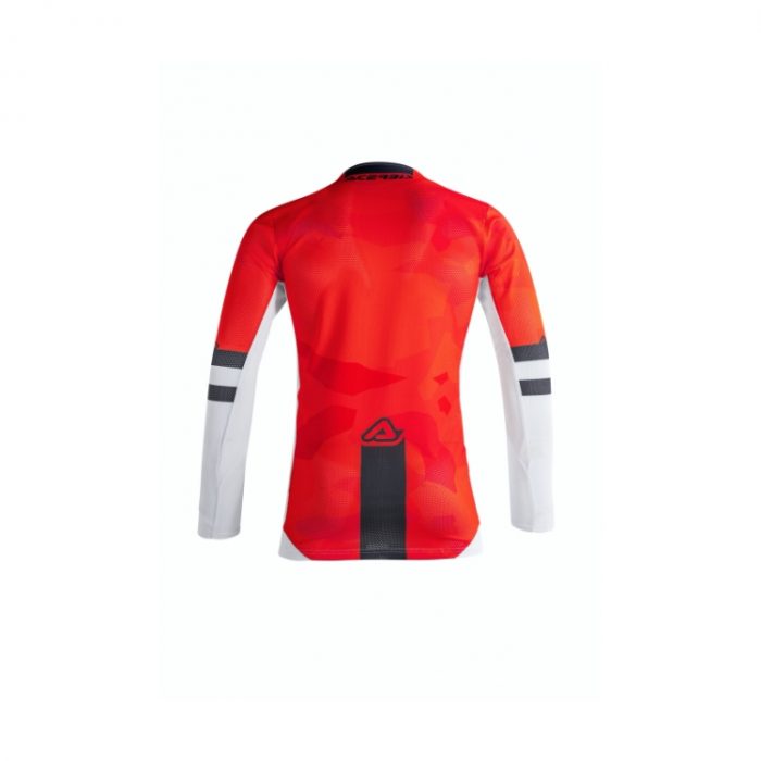 HELIOS MX JERSEY VENTED RED:WHITE 0023905.343.062