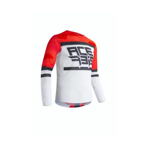 HELIOS MX JERSEY VENTED RED:WHITE S 0023905.343.062