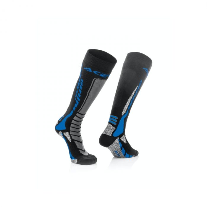 MX-PRO SOCK BLACK:BLUE S:M 0022077.316.063