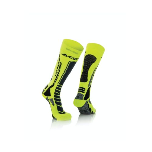 MX-PRO SOCK BLACK:FLO YELLOW S:M 0022077.318.063