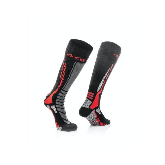 MX-PRO SOCK BLACK:RED S:M 0022077.323.063