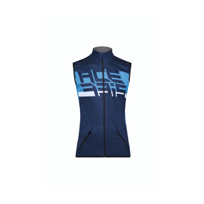 SOFTSHELL X-WIND VEST BLUE MED