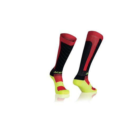 X-Flex Compression Socks Yel:BL:Red 0021634.253.063