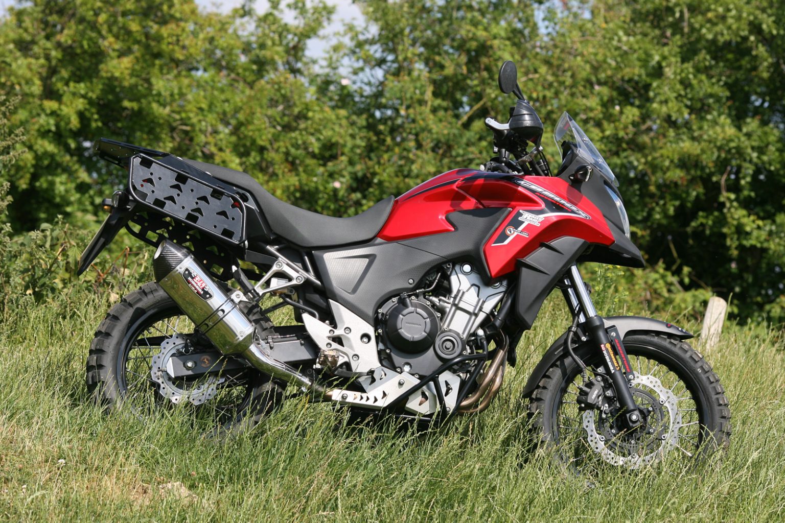 Honda CB500X adventure by RALLY RAID PRODUCTS | Rust Sports