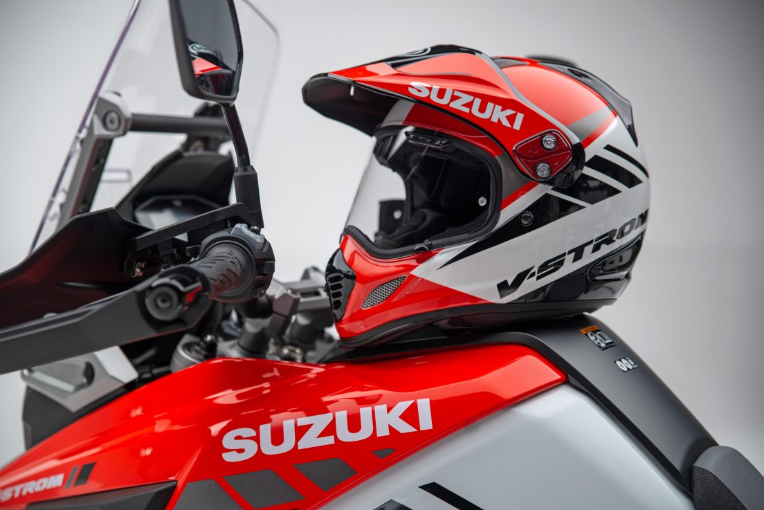 Suzuki v strom helmet new arrivals