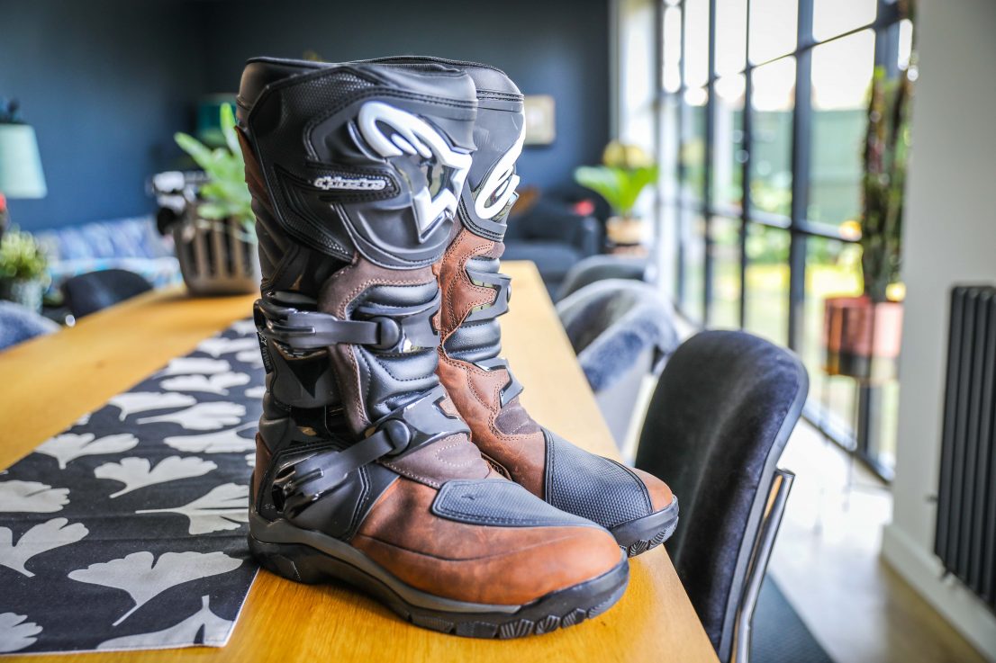 ALPINESTARS COROZAL DRYSTAR BOOTS Rust Sports