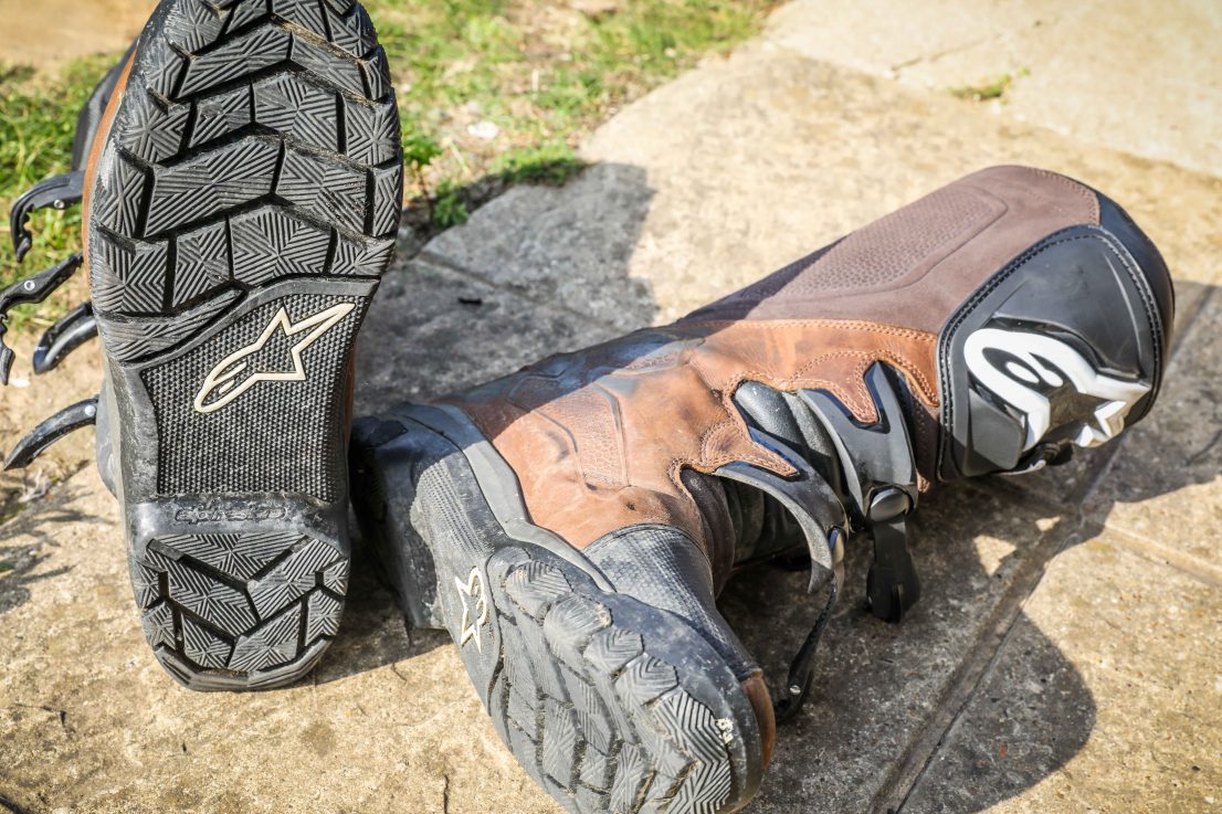 Botas Moto Triumph by Alpinestars Corozal Adventure Drystar® Hombre Negras