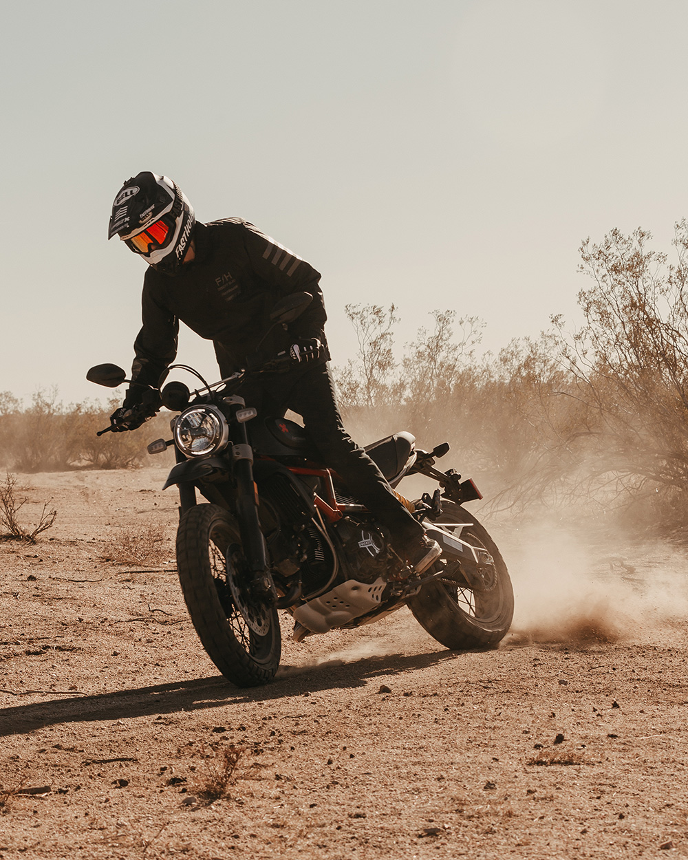 Ducati Scrambler Desert Sled Fasthouse Rust Sports