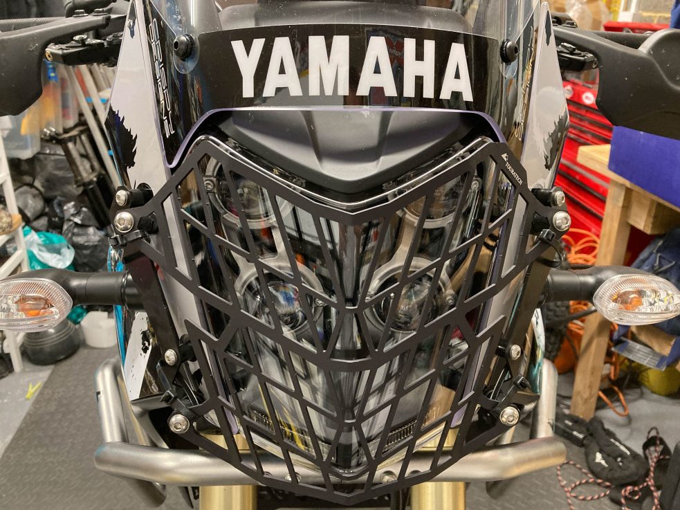 Touratech headlight grille Yamaha Tenere 700